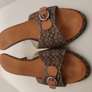 COACH Shoes, Women's Shoes, Kitten Heels , Sandals Size 10